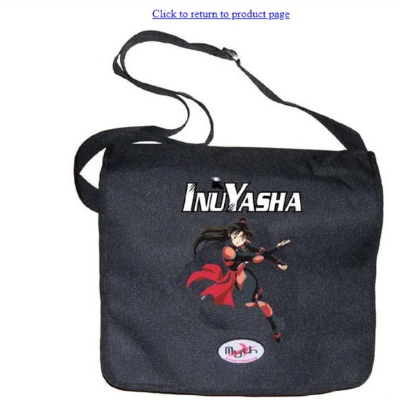 (ISO) InuYasha Sango Myth Wear Bag